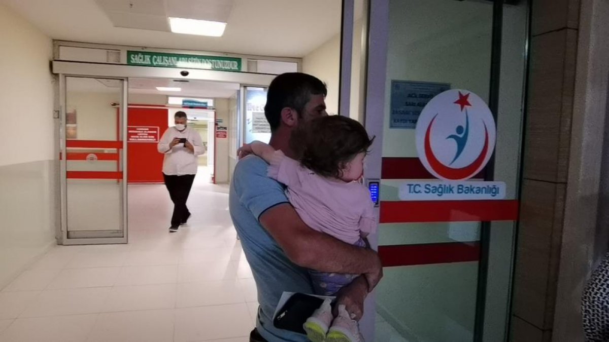 Bursa da köpeğin saldırısına uğrayan 2 yaşındaki kızın burnu kırıldı #3