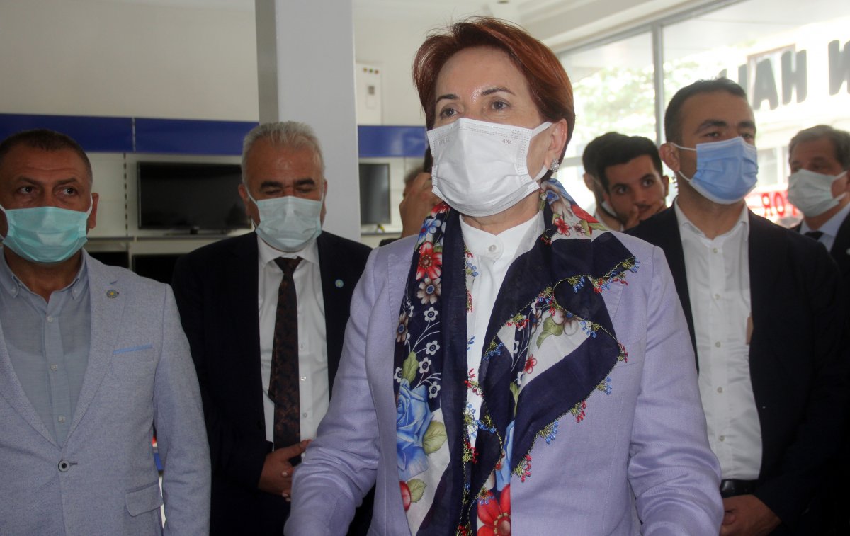 Meral Akşener’in Erzincan ziyaretinde gergin anlar #1