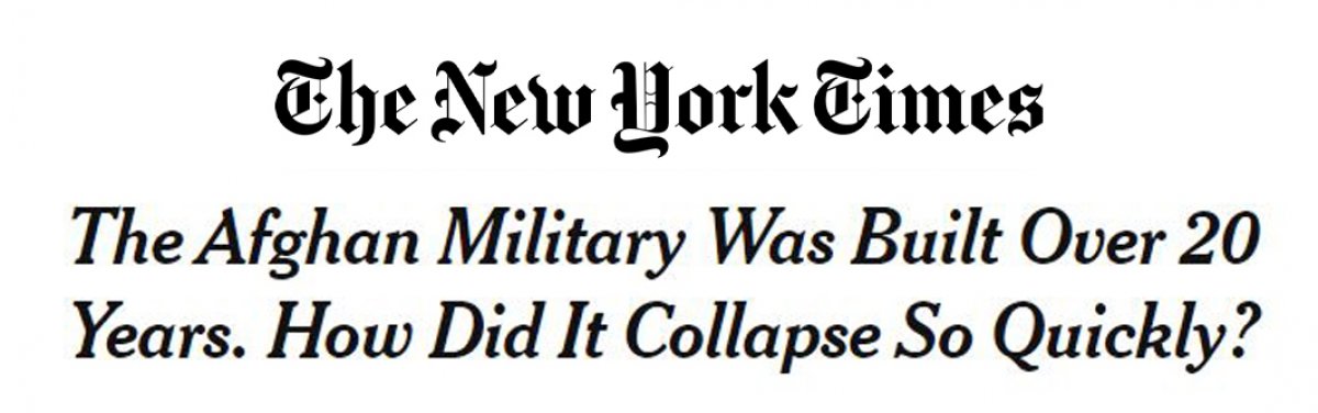 NY Times: ABD, Afganistan da başarısız oldu #2